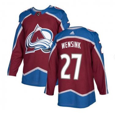 John Wensink #27 Colorado Avalanche Player Men's Jersey Burgundy