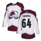 Nail Yakupov #64 Colorado Avalanche Player Men's Jersey White