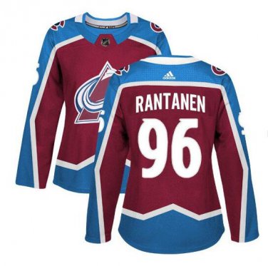 Mikko Rantanen #96 Colorado Avalanche Player Women's Jersey Burgundy