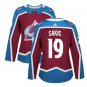 Joe Sakic #19 Colorado Avalanche Player Women's Jersey Burgundy
