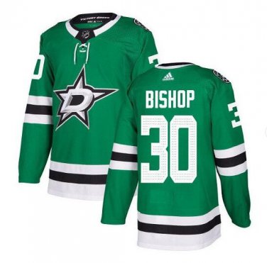 Ben Bishop #30 Dallas Stars Player Men's Jersey Green