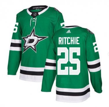 Brett Ritchie #25 Dallas Stars Player Men's Jersey Green