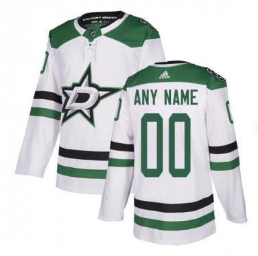 Custom Dallas Stars Men's Jersey White Size S M L XL XXL XXXL