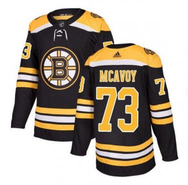 Charlie McAvoy #73 Boston Bruins Player Men's Jersey Black