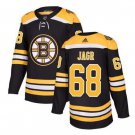 Jaromir Jagr #68 Boston Bruins Player Men's Jersey Black