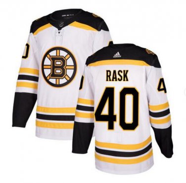 Tuukka Rask #40 Boston Bruins Player Men's Jersey White