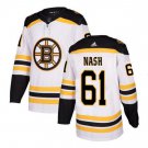 Rick Nash #61 Boston Bruins Player Men's Jersey White