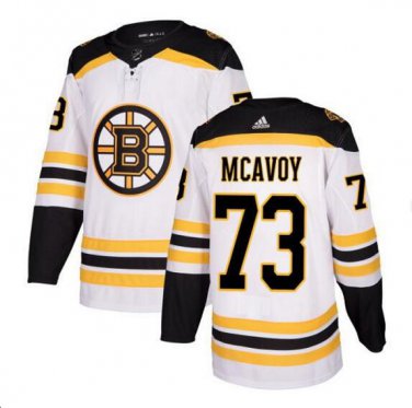 Charlie McAvoy #73 Boston Bruins Player Men's Jersey White