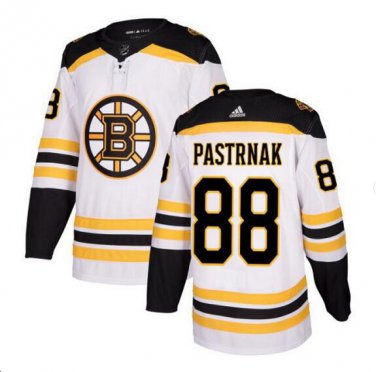 David Pastrnak #88 Boston Bruins Player Men's Jersey White