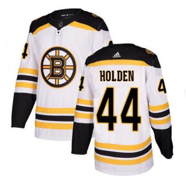 Nick Holden #44 Boston Bruins Player Men's Jersey White