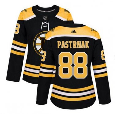 David Pastrnak #88 Boston Bruins Home Women's Jersey Black