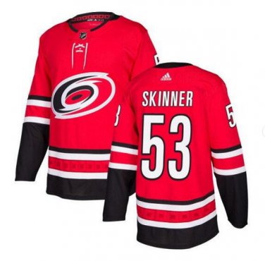 Jeff Skinner #53 Carolina Hurricanes Player Men's Jersey Red
