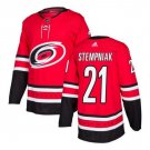 Lee Stempniak #21 Carolina Hurricanes Player Men's Jersey Red