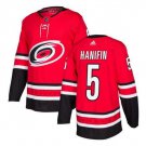 Noah Hanifin #5 Carolina Hurricanes Player Men's Jersey Red
