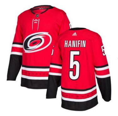 Noah Hanifin #5 Carolina Hurricanes Player Men's Jersey Red