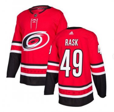 Victor Rask #49 Carolina Hurricanes Player Men's Jersey Red