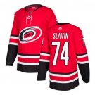 Jaccob Slavin #74 Carolina Hurricanes Player Men's Jersey Red
