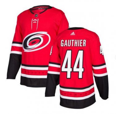 Julien Gauthier #44 Carolina Hurricanes Player Men's Jersey Red