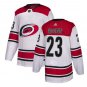 Brock McGinn #23 Carolina Hurricanes Player Men's Jersey White