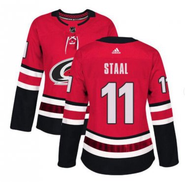 Jordan Staal #11 Carolina Hurricanes Home Women's Jersey Red
