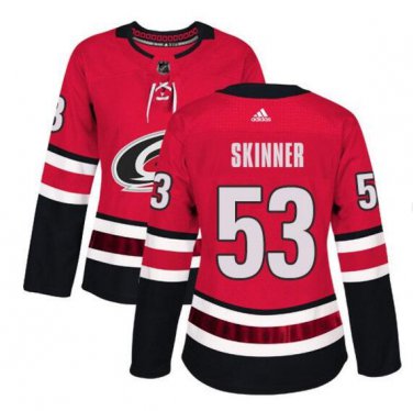 Jeff Skinner #53 Carolina Hurricanes Home Women's Jersey Red