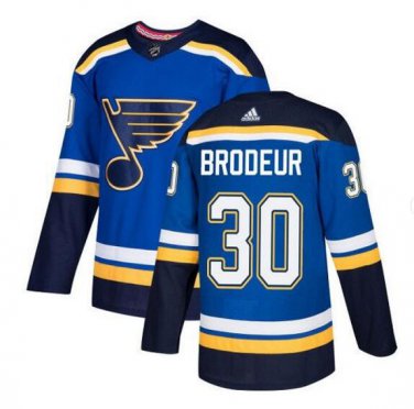 Martin Brodeur #30 St. Louis Blues Player Men's Jersey Blue