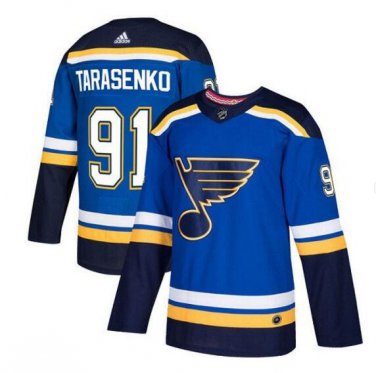 Vladimir Tarasenko #91 St. Louis Blues Player Men's Jersey Blue