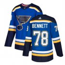 Beau Bennett #78 St. Louis Blues Player Men's Jersey Blue