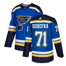 Vladimir Sobotka #71 St. Louis Blues Player Men's Jersey Blue