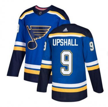 Scottie Upshall #9 St. Louis Blues Player Men's Jersey Blue