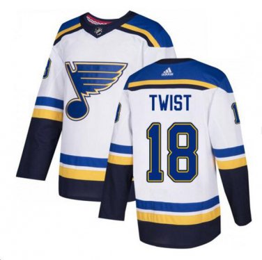 Tony Twist #18 St. Louis Blues Player Men's Jersey White
