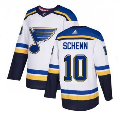 Brayden Schenn #10 St. Louis Blues Player Men's Jersey White
