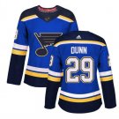 Vince Dunn #29 St Louis Blues Home Women's Jersey Blue