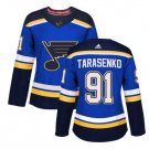 Vladimir Tarasenko #91 St Louis Blues Home Women's Jersey Blue