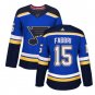 Robby Fabbri #15 St Louis Blues Home Women's Jersey Blue
