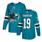 Joe Thornton #19 San Jose Sharks Player Men's Jersey Blue