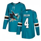 Brenden Dillon #4 San Jose Sharks Player Men's Jersey Blue
