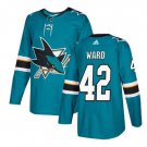 Joel Ward #42 San Jose Sharks Player Men's Jersey Blue
