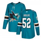 Brandon Bollig #52 San Jose Sharks Player Men's Jersey Blue