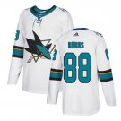 Brent Burns #88 San Jose Sharks Player Men's Jersey White