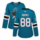 Brent Burns #88 San Jose Sharks Home Women's Jersey Green