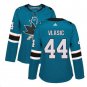 Marc-Edouard Vlasic #44 San Jose Sharks Home Women's Jersey Green