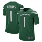 Quinnen Williams #1 New York Jets 2019 Draft First Round Pick Game Jersey Gotham Green