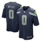 DK Metcalf #0 Seattle Seahawks 2019 Draft First Round Pick Game Jersey Navy