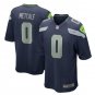 DK Metcalf #0 Seattle Seahawks 2019 Draft First Round Pick Game Jersey Navy