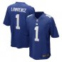 Dexter Lawrence #1 New York Giants 2019 Draft First Round Pick Game Jersey Royal