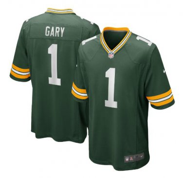 Rashan Gary #1 Green Bay Packers 2019 Draft First Round Pick Game Jersey Green