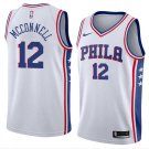 T.J. Mcconnell #12 Philadelphia 76ers Swingman Jersey Men's White Association Edition