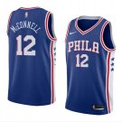 T.J. Mcconnell #12 Philadelphia 76ers Swingman Jersey Men's Royal Icon Edition