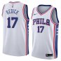 Jj Redick #17 Philadelphia 76ers Swingman Jersey Men's White Association Edition